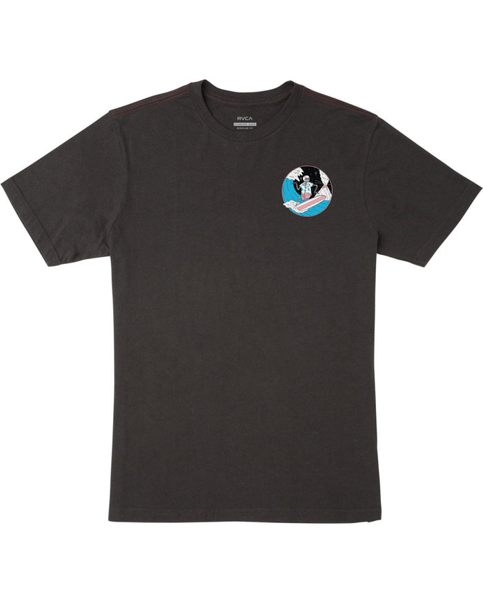 RVCA SKULL SHRED SS - PTK