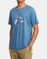 RVCA WEAPONS TEE - FRB