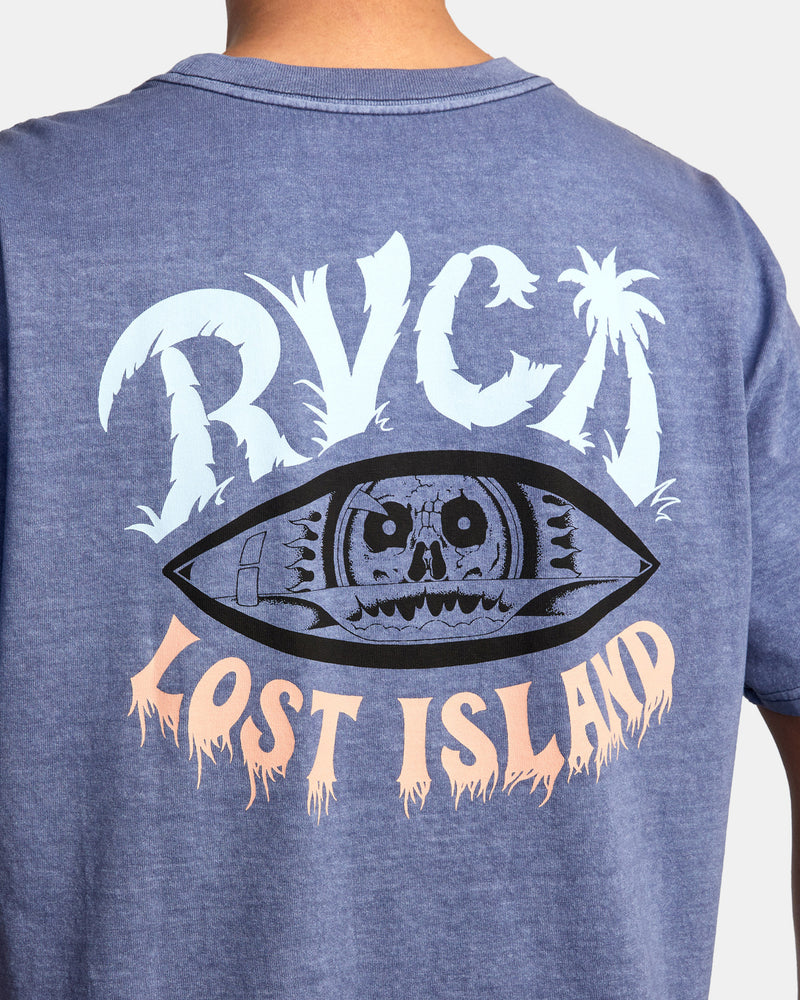 RVCA LOST ISLAND TEE - ROY