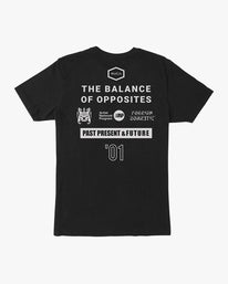 RVCA ALL BRAND SS TEE - BLK