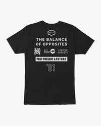 RVCA ALL BRAND SS TEE - BLK