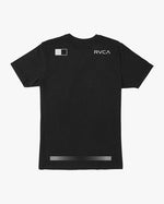 RVCA PIX BAR SS TEES - BLK