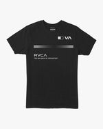 RVCA PIX BAR SS TEES - BLK