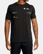 RVCA PIX BAR SS TEES - BLK