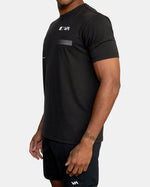 RVCA PIX BAR SS TEES - BLK