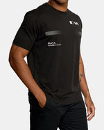 RVCA PIX BAR SS TEES - BLK