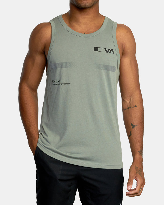 RVCA PIX BAR PERFORMACE WORKOUT TANK TOP - GZC0