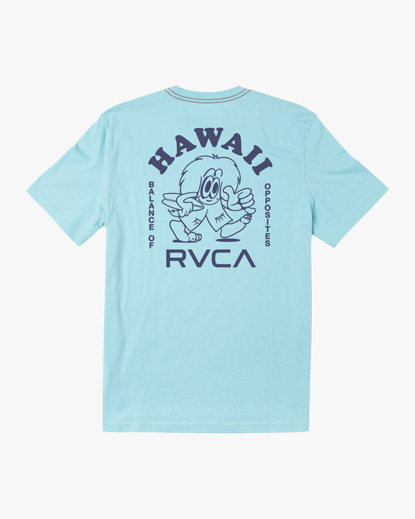 RVCA HAWAII COUSIN D TEE - AHZ