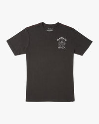 RVCA HAWAII COUSIN D TEE - BLK