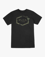 RVCA HAWAII HEX TEE - BLK