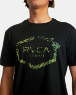 RVCA HAWAII HEX TEE - BLK