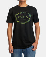 RVCA HAWAII HEX TEE - BLK