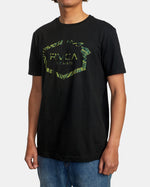 RVCA HAWAII HEX TEE - BLK