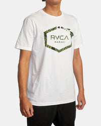 RVCA HAWAII HEX TEE - WHT