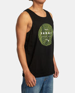 RVCA HAWAII CAMO MOTORS TANK - BLK