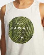 RVCA HAWAII CAMO MOTORS TANK - WHT