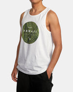 RVCA HAWAII CAMO MOTORS TANK - WHT