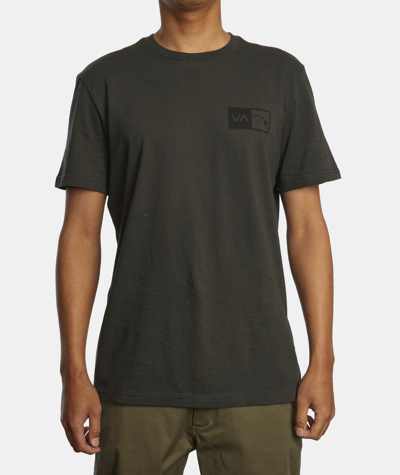 RVCA ISLAND BOX TEE - PTK