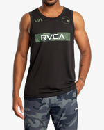 RVCA HAWAII VA BOX FILL TANK TOP - BLK