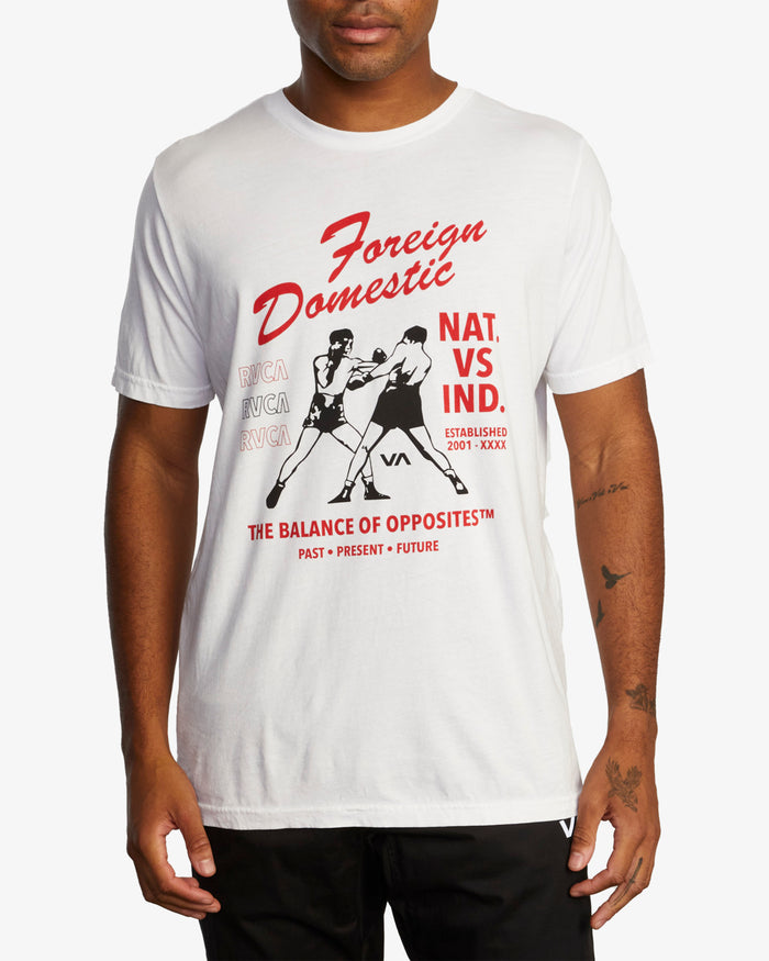 RVCA NAT VS. IND. TEE - WHT