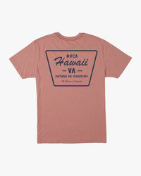 RVCA HAWAIIAN INDUSTRY TEE - CAI