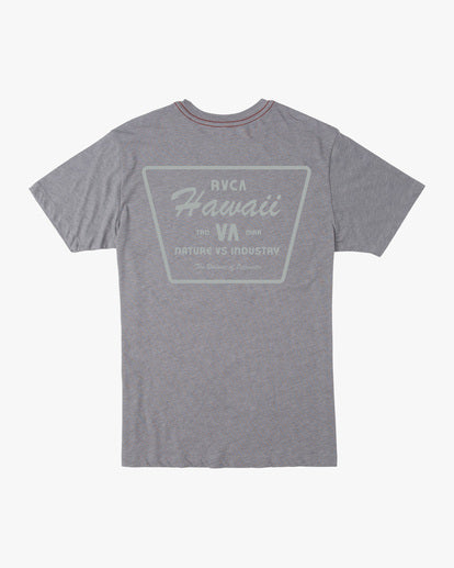RVCA HAWAIIAN INDUSTRY TEE - SMK