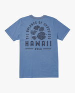 RVCA HAWAII MONSTERA TEE - ASB