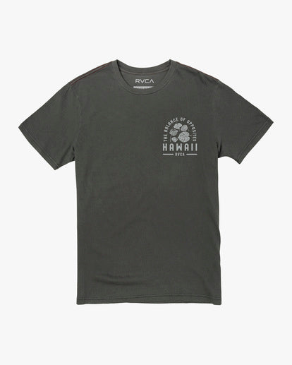 RVCA HAWAII MONSTERA TEE - PTK