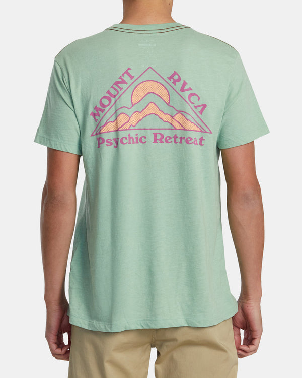 RVCA PSYCHIC RETREAT T SHIRT - GHZ