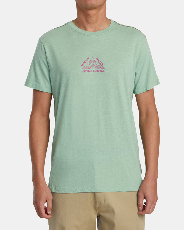 RVCA PSYCHIC RETREAT T SHIRT - GHZ