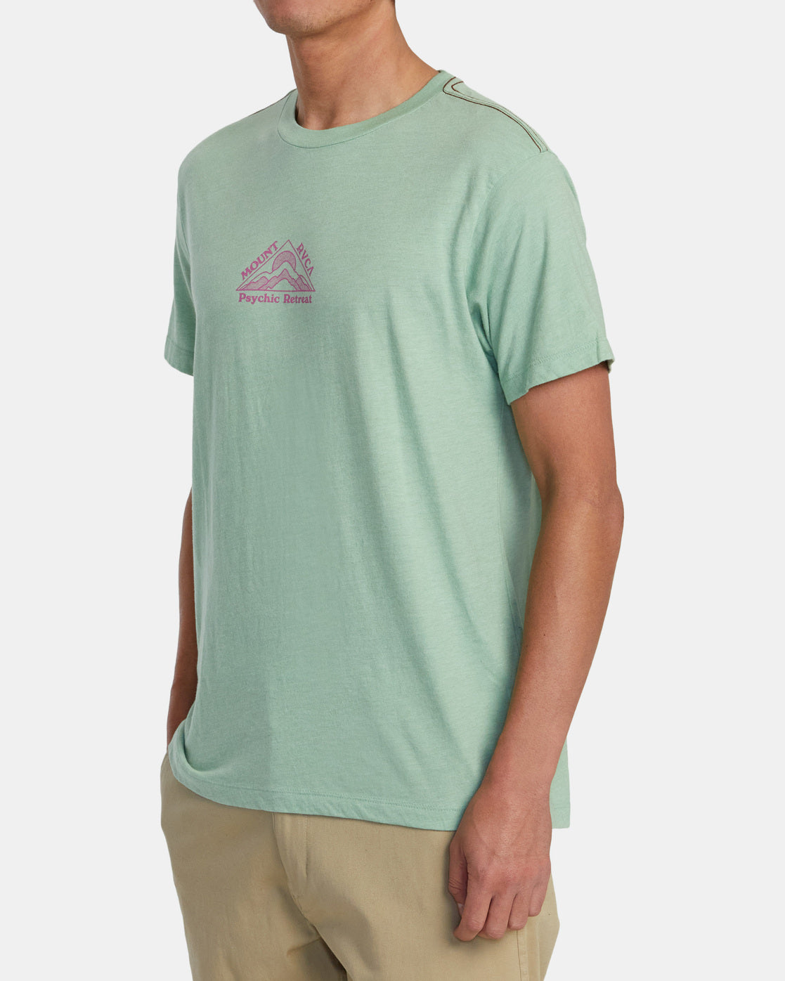 RVCA PSYCHIC RETREAT T SHIRT - GHZ