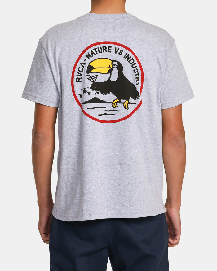 RVCA TIPSY TOUCAN T-SHIRT - SLRH