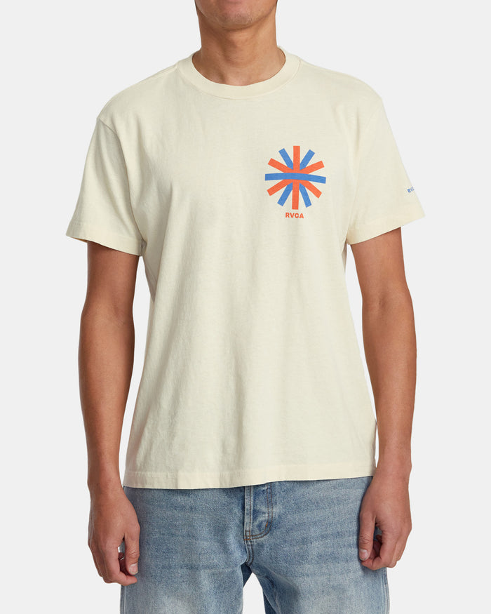 RVCA JESSE BROWN ASTERISK TEE - TFH0