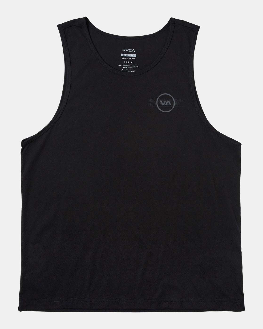 RVCA VA LEVELS TANK - BLK