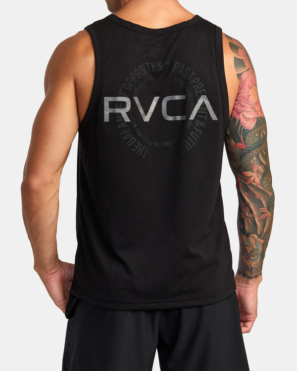 RVCA VA LEVELS TANK - BLK
