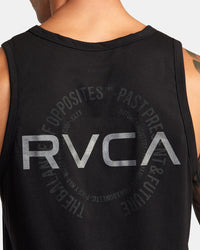 RVCA VA LEVELS TANK - BLK