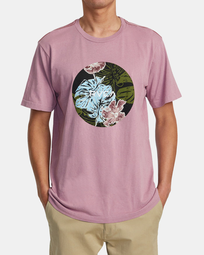 RVCA MOTOR MONSTERA TEE - LAV