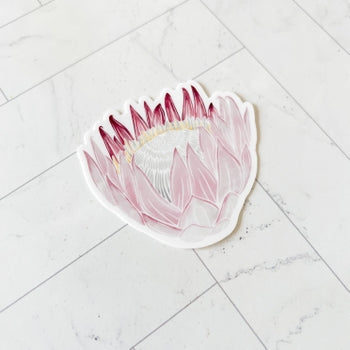 KAKOU COLLECTIVE KING PROTEA VINYL STICKER