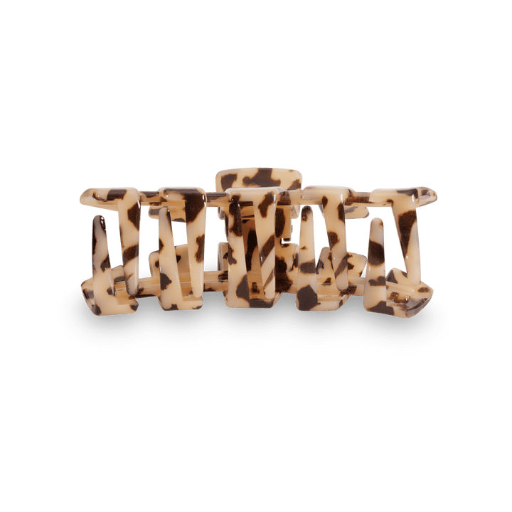 TELETIES HAIR CLIPS MEDIUM - BLONDE TORTOISE