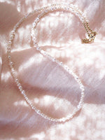 KE ALOHA JEWELRY DAINTY ORGANIC WHITE PEARL NECKLACE - KALE'A