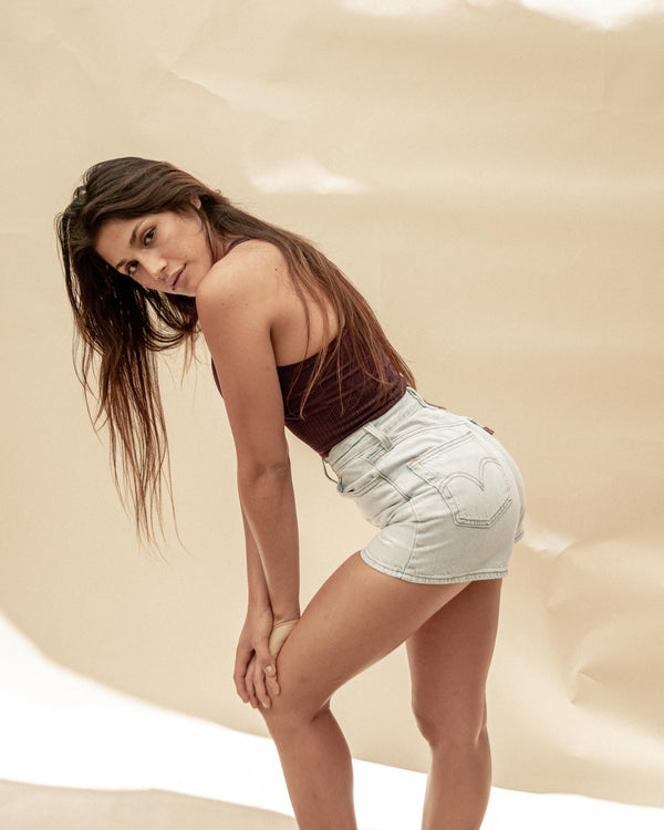 LEVIS HIGH LOOSE SHORTS - 0001