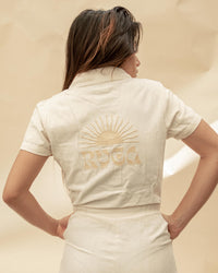 RVCA CONCIOUS RANCHER JUMPSUIT - CLO