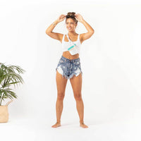 ALOHA COLLECTION MINI HIP PACK / LE VOYAGEUR NEON TURQUOISE