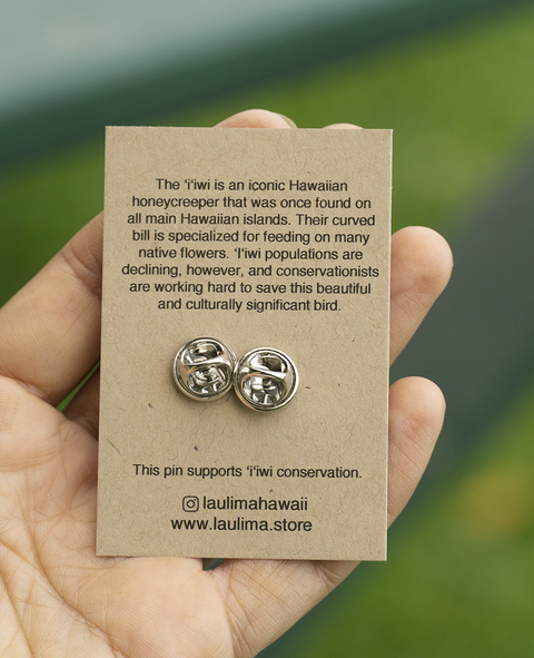 LAULIMA 'I'IWI PIN