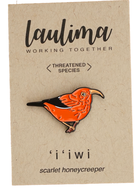 LAULIMA 'I'IWI PIN
