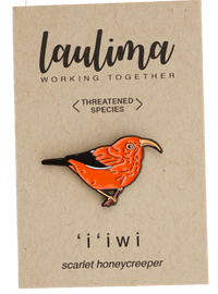 LAULIMA 'I'IWI PIN
