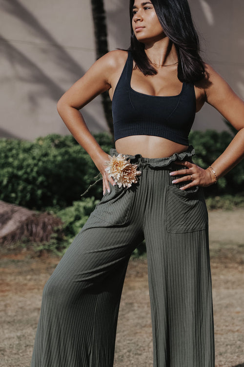 Pantalon Free People En Daim Souple - Taille 6 - Fond Cloche Doublé - Neuf Sans étiquettes