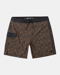 RVCA RESTLESS BOARDSHORTS 17" - FLR
