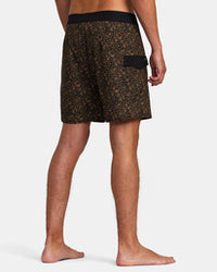 RVCA RESTLESS BOARDSHORTS 17" - FLR
