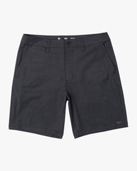 RVCA BACK IN HYBRID SHORTS 19" - BLK